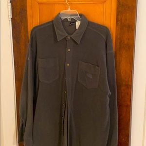 North Face Fleece Flannel Shirt/Jacket XXL